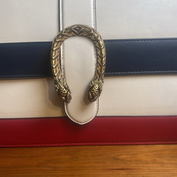 Gucci Dionysus Bamboo White with red and blue stripe - Picture 4 of 4